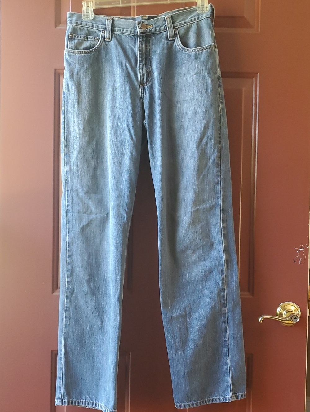 Carhartt Straight Leg Jeans - Light Blue Denim